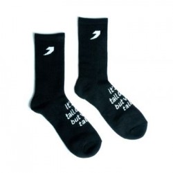 CHAUSSETTES TALL ORDER BLACK/WHITE - image 1