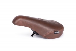 SELLE ECLAT BIOS PIVOTAL BROWN LEATHER SEAT FAT PADDED - image 2